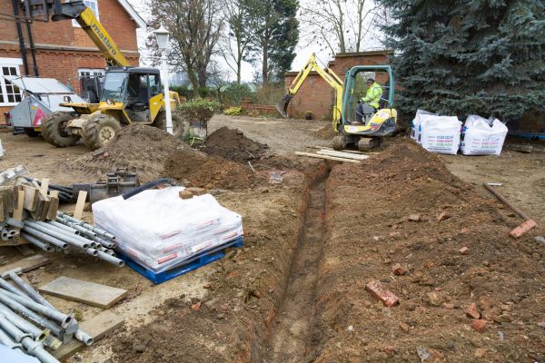 Cost of Drainage Ditch Digging in Elkhart