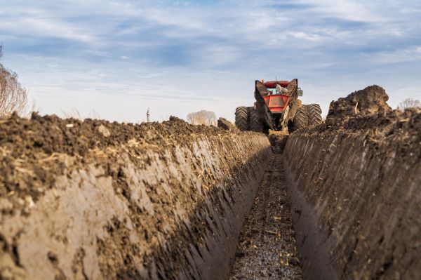Cost of Drainage Grading Service in Elkhart
