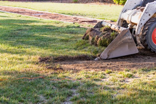 Yard Drainage Grading in Elkhart