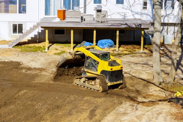Backyard Grading Service in Elkhart