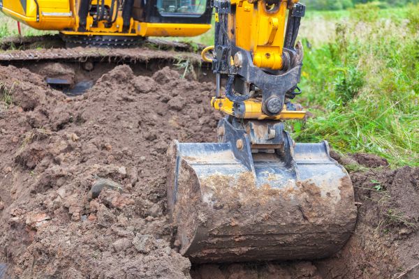Swale Grading in Elkhart