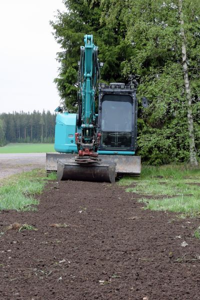 Backhoe Grading in Elkhart