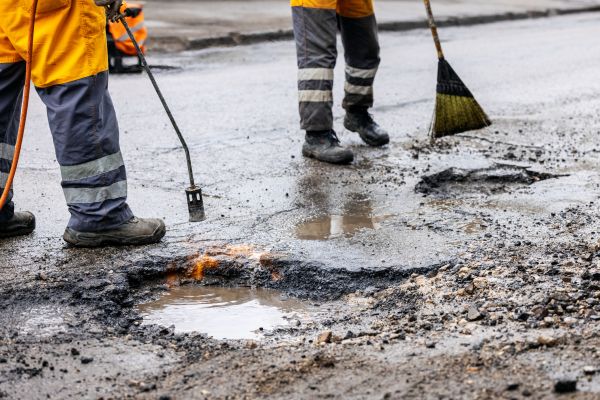 Gravel Pothole Repair in Elkhart