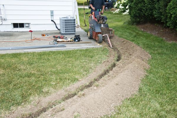 Cost of Electrical Trenching Service in Elkhart